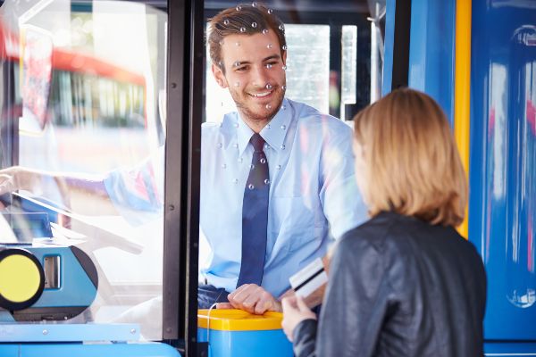 Customer service in a franchised bus network